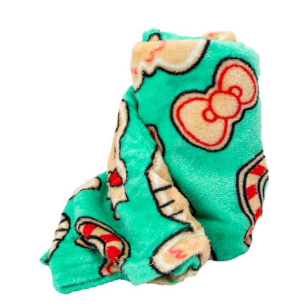 HELLO KITTY GINGERBREAD SILK TOUCH THROW BLANKET